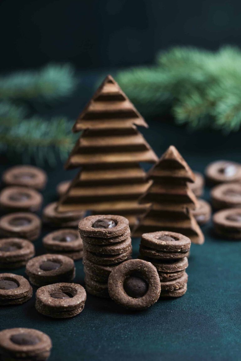 Nougat coffee buttons