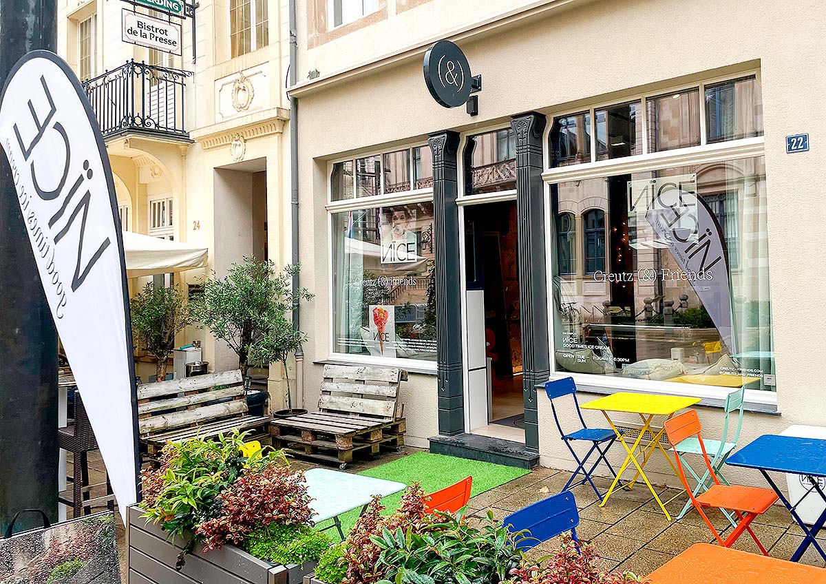 Creutz (&) Friends Pop-Up : nouvelle collaboration avec le glacier NÏCE