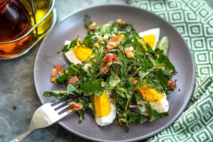 Dandelion salad