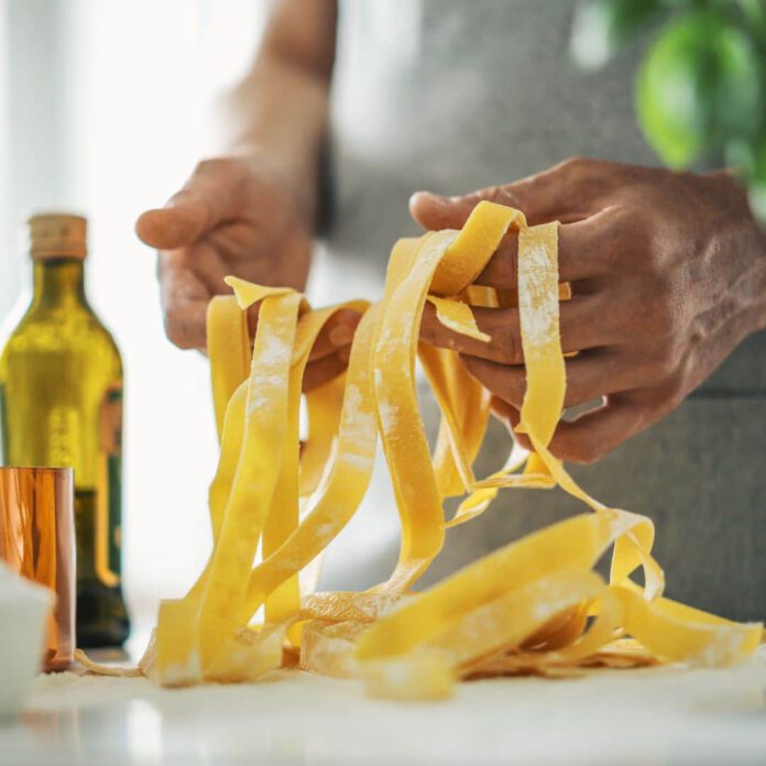 Homemade pasta