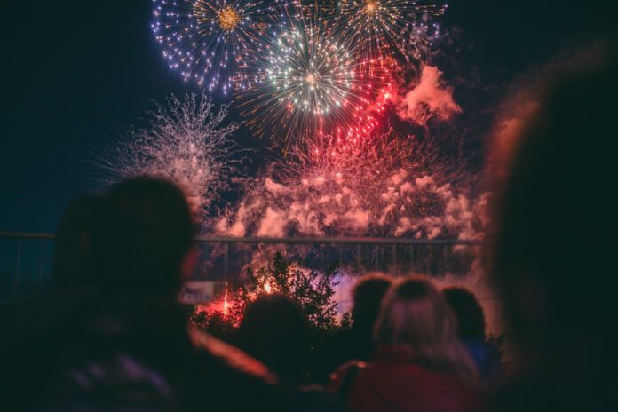 National Day Luxembourg Fireworks