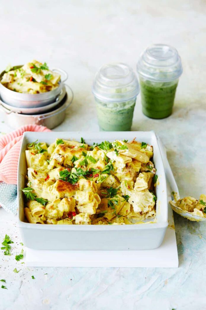 Cauliflower rig 'n cheese