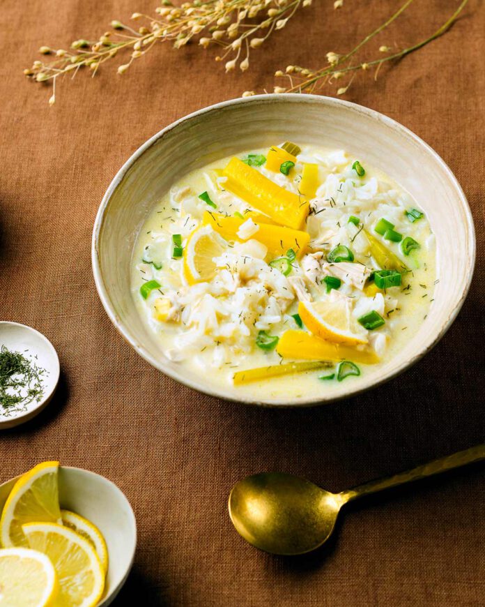 Creamy Greek-Style Soup